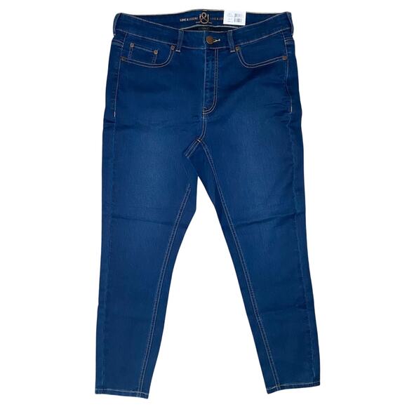 Dark Blue Denim Jegging Jeans - High Quality & Stylish - Picture 1 of 7